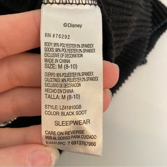 Disney’s the nightmare before Christmas black and purple nightgown sleep shirt - Picture 6 of 9